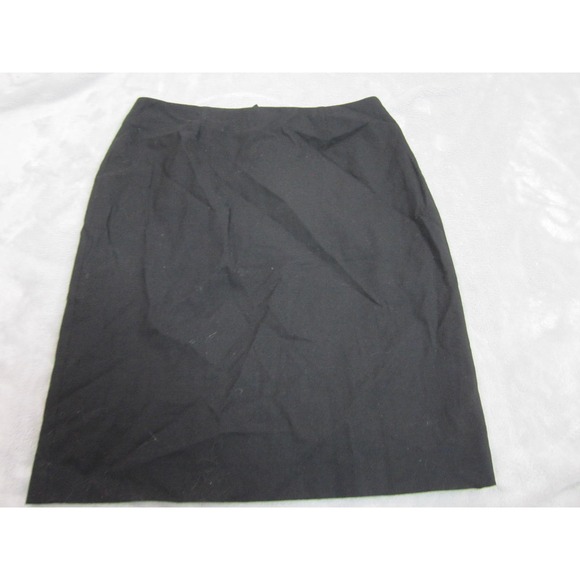 Brooks Brothers Dresses & Skirts - Brooks Brothers Pencil Skirt Womens 6P Black Woven Italy Career Professional
